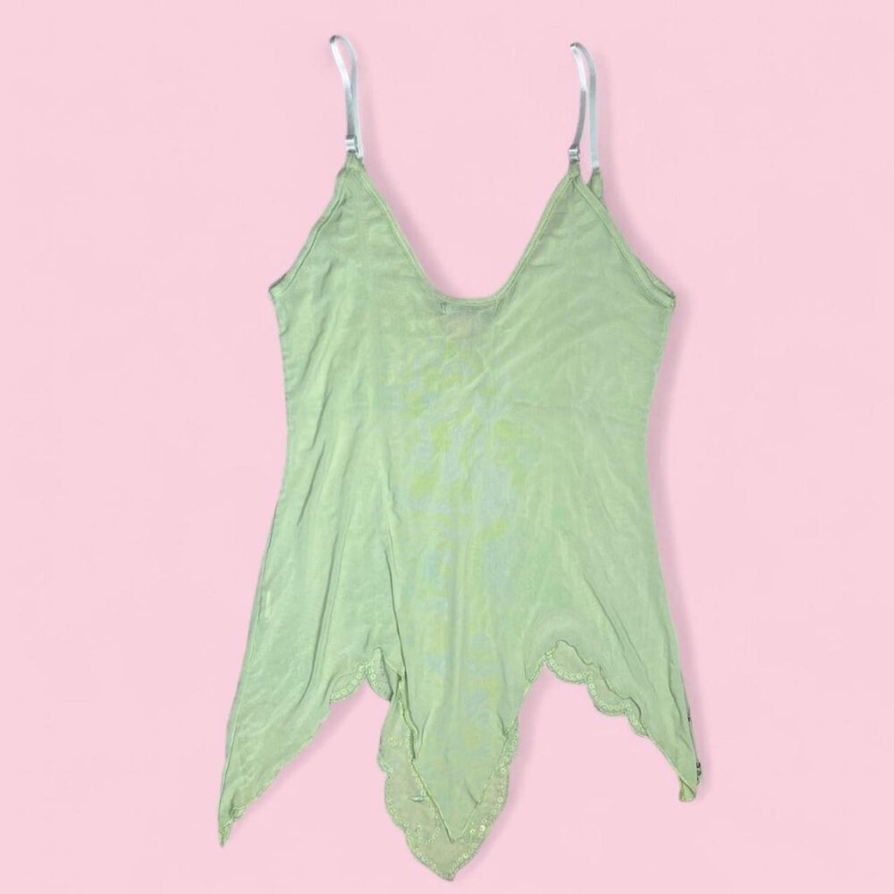 Euro Sequin Mesh Top - Picture 4 of 5
